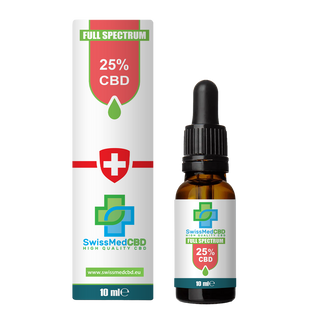 Ulei CBD 25% ‘SWISSMEDCBD’ – 10ml.